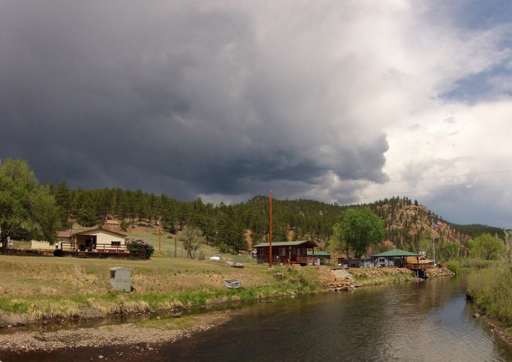 Dark skies near Deckers