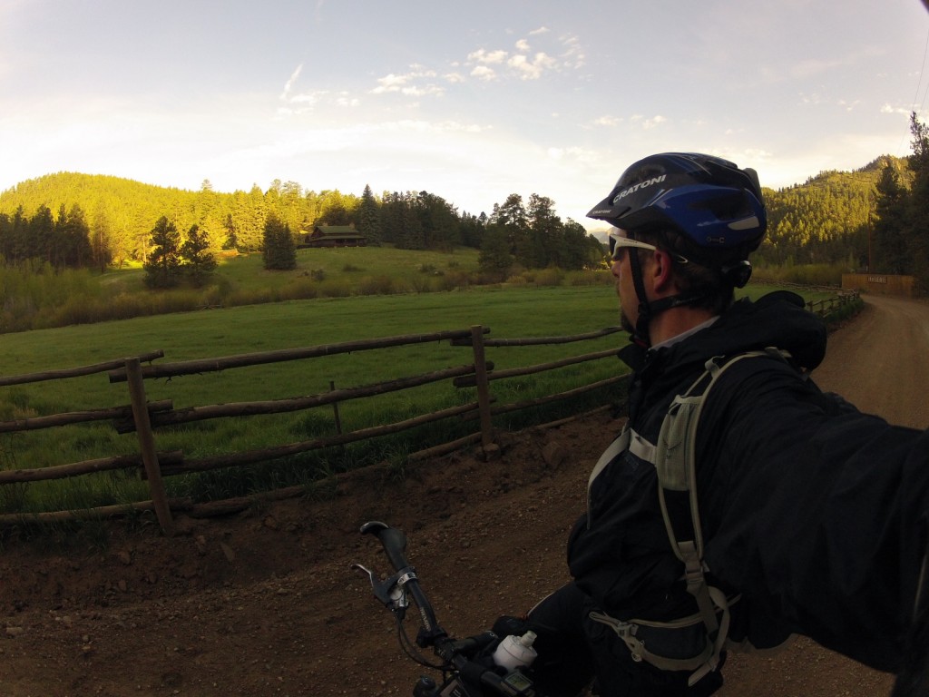 Early morning outside Bailey at the Estabrook Ranch