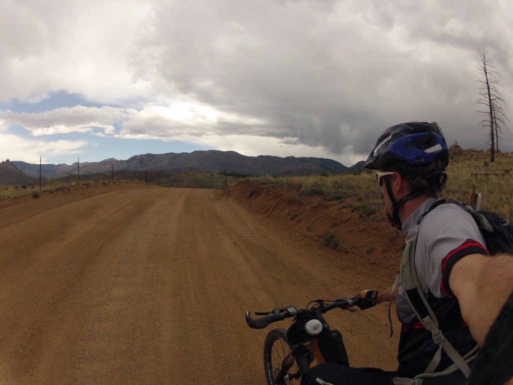 Riding into more rain